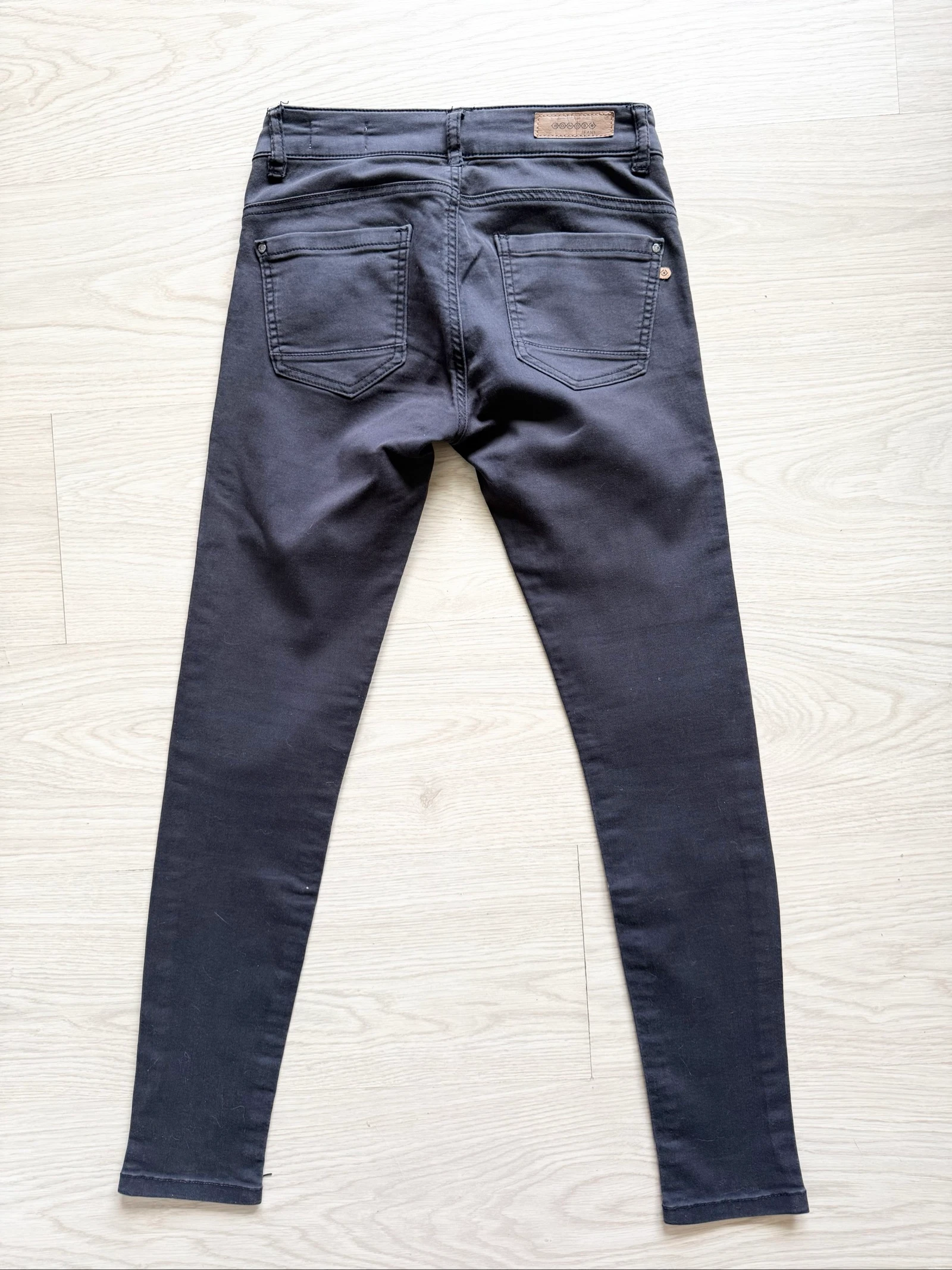 Black slim skinny pants Bonobo size 34 XS – photo 8
